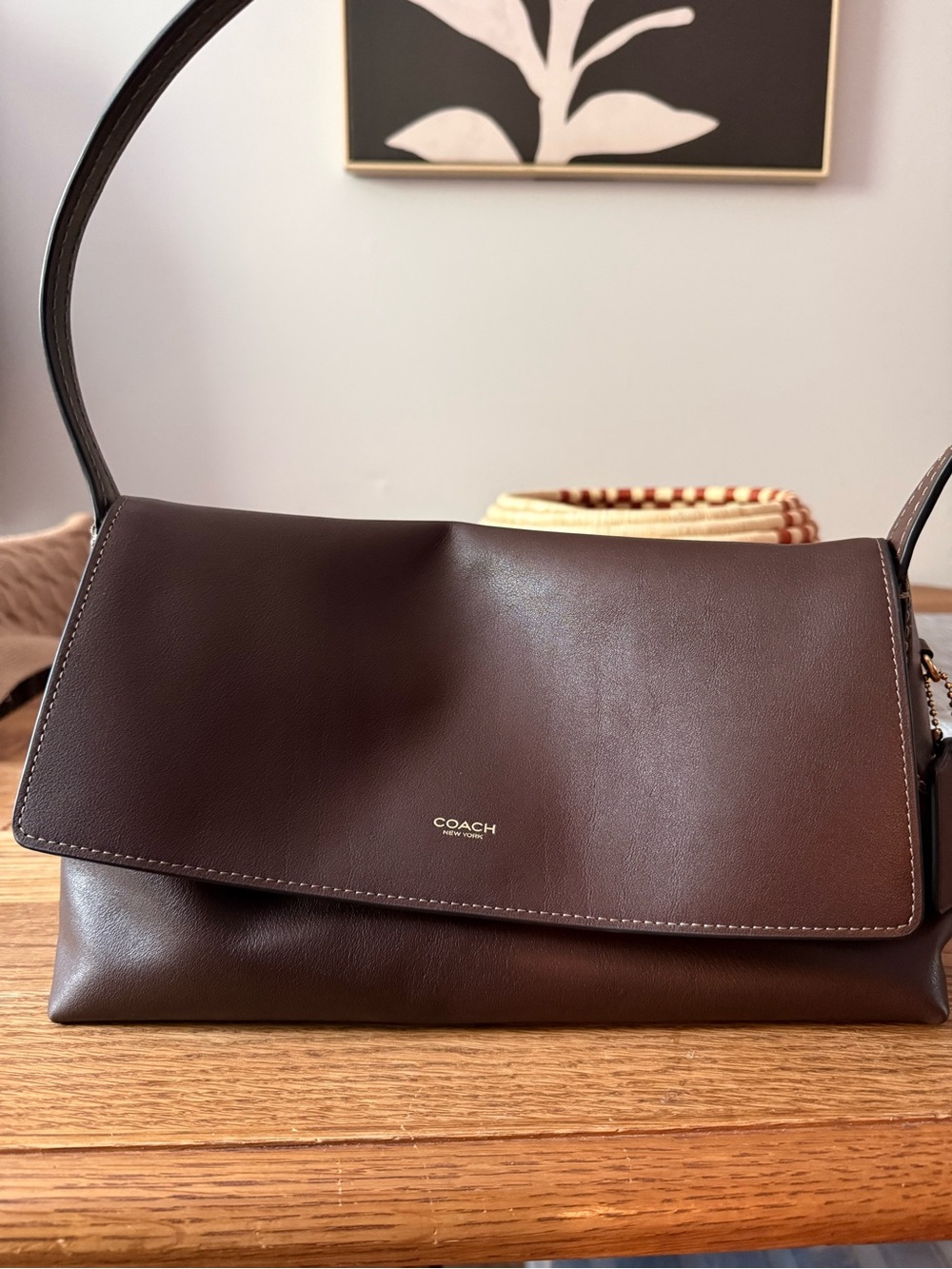 Coach Chelsea 30 Shoulder Bag Maple - Picture 7 of 9